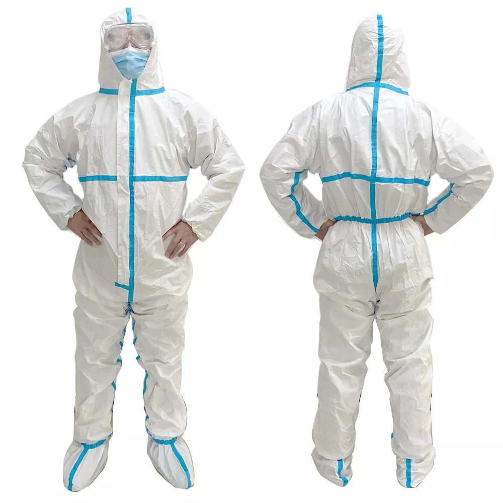 Medical Sterile and Non-Sterile Type Disposable Protective Clothing for Hospital