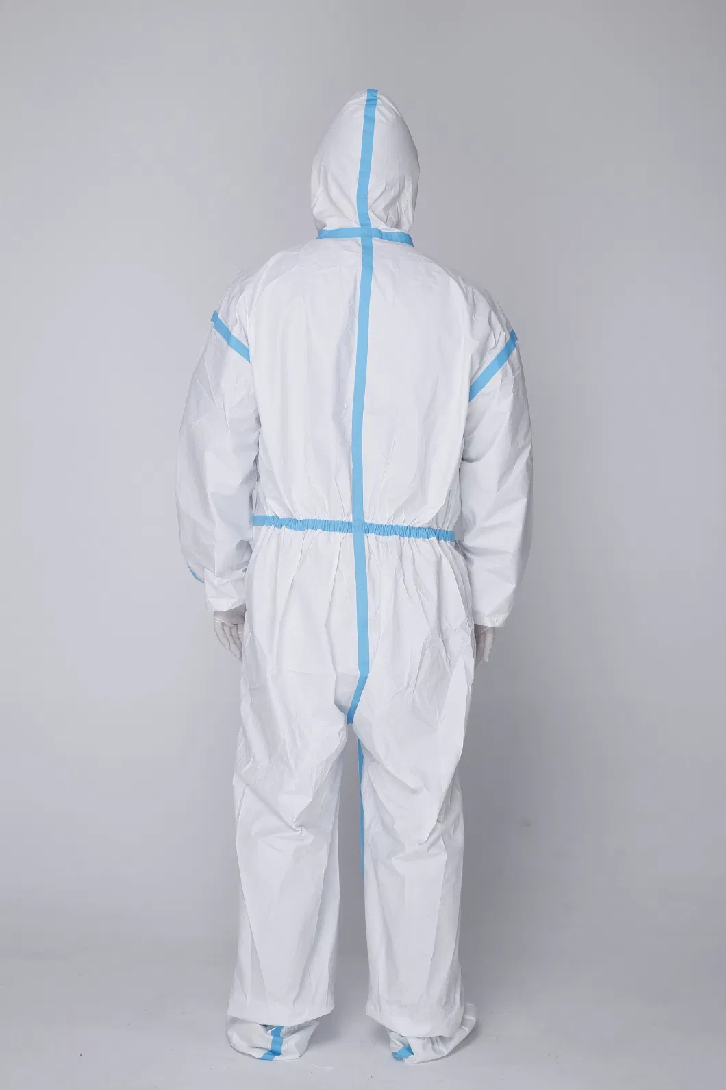One-Piece Sterile Disposable Medical Protective Coverall Without Boot Cover