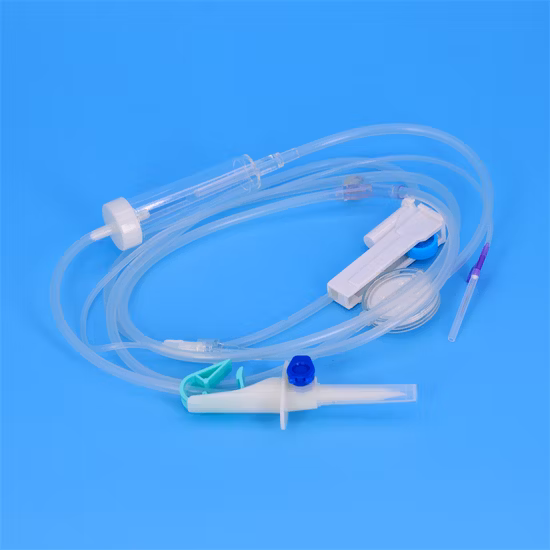 Medical Disposable IV Infusion Set with Ultraviolet Protection